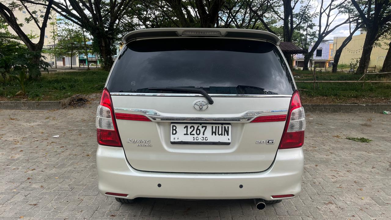 Toyota KIJANG INNOVA  G 2014